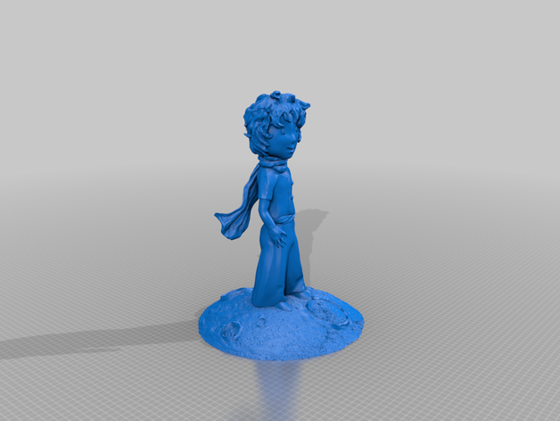 petit prince saint-exup&eacute ry 3D print model - Mito3D