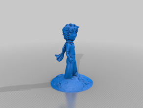petit prince saint-exup&eacute ry 3d print model - Mito3D