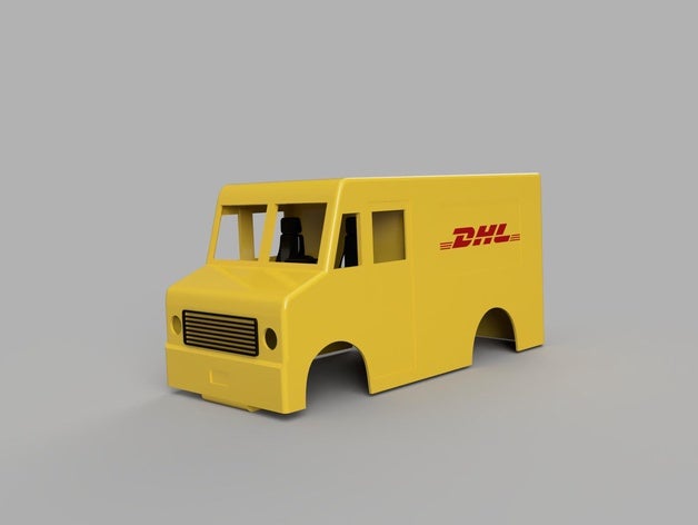 camion de livraison corps wltoy k989 voiture rc modèle à l'échelle le wltoys 3D print model - Mito3D