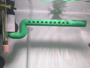 aquarium diffuser bar fish pet 3d print model - Mito3D