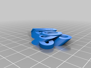 sofly chain customized 3d print model - Mito3D