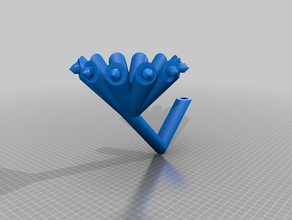 mehrere Winkelgelenk 30-Grad-Schritten rund 12 Schritt gemeinsame 30-Grad-Gelenk circular joint Gelenk Winkel-Gelenk 3d print model - Mito3D