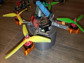 transtec laser s hybrid quadcopter quadro braço amortecedor fpv corrida miniquad 3d print model - Mito3D