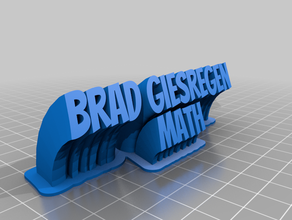 g personalizado 3d print model - Mito3D
