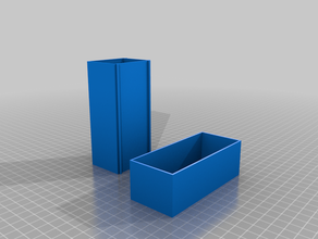 il mio personalizzato cajas apilables scatole componibili su misura 3d print model - Mito3D