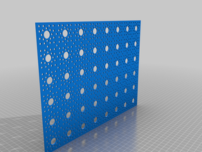 servocity full pattern plate 3d print model - Mito3D