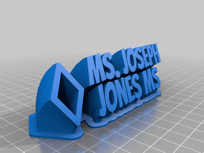 joseph customized 3d print model - Mito3D