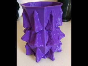 nose vase flower gag gift joke why did make 3d print model - Mito3D