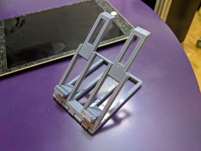 flat folding ipad mini stand 3d print model - Mito3D