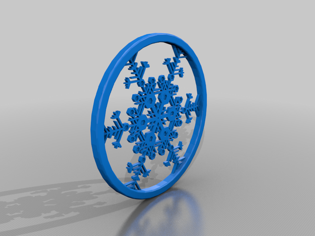 el copo de nieve la bebida en montaña rusa bebidas beber 3D print model - Mito3D