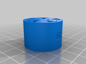meu personalizada do rolamento da engrenagem personalizado 3d print model - Mito3D