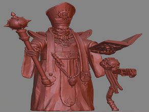 depuratore sacerdote chiesa di pietra nera adepta sororitas adeptus ministorum sorelle battaglia warhammer 40k 3d print model - Mito3D