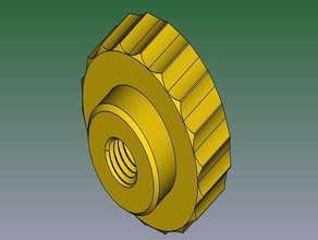 r ndelschraube m6x10 mit 20er madenschraube 3d print model - Mito3D