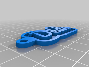 deda personalizado 3d print model - Mito3D