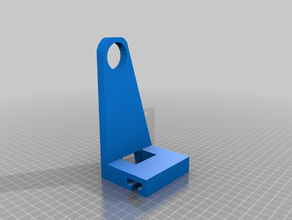 cr-10 top rail filament holder wip cr10 spool 3d print model - Mito3D