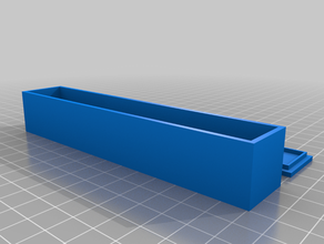 my customized pen box 3d print model - Mito3D