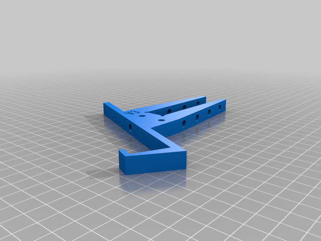 Tastatur desk rack 3D print model - Mito3D