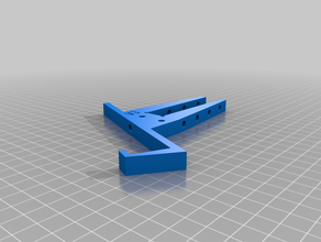 Tastatur desk rack 3d print model - Mito3D