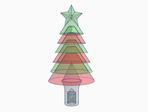 christmas tree tap handle beer 3d print model - Mito3D