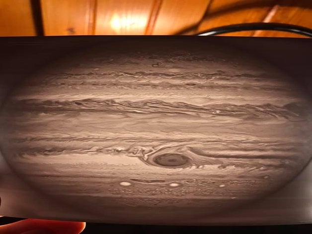 jupiter lithophane 3D print model - Mito3D