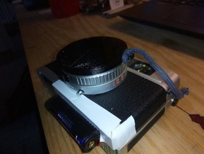 48mm lens cap 3d print model - Mito3D