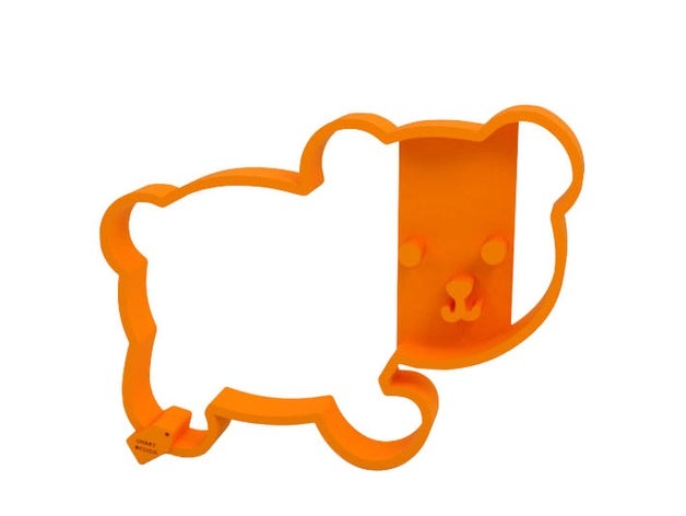 cookie cutter 3D print model - Mito3D