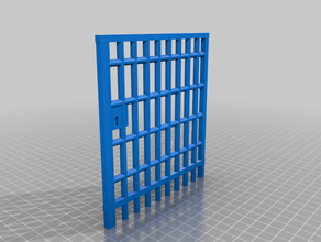 cella di prigione porta 3d print model - Mito3D