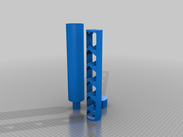 457 montrant construction complète 3D print model - Mito3D