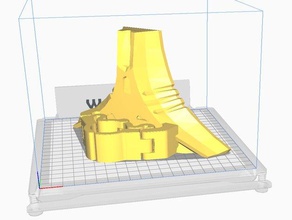 predator látigo de cierre 3d print model - Mito3D