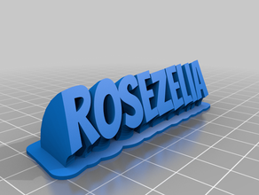 rose özelleştirilmiş 3d print model - Mito3D