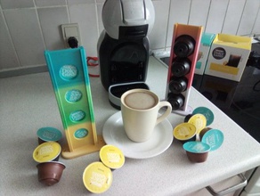 coffee capsules holder household 3d print model - Mito3D