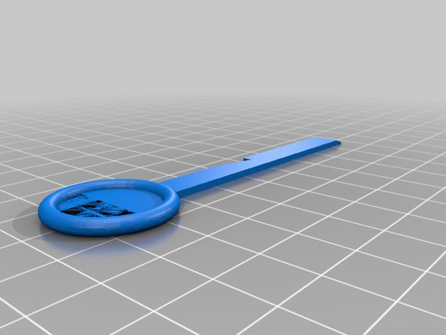 autoradio chiave rimozione 3D print model - Mito3D