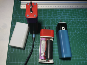 6 taser electrochoc rechargeable à bas prix personnalisables le bricolage de l'électronique amusant simple stun gun 3d print model - Mito3D