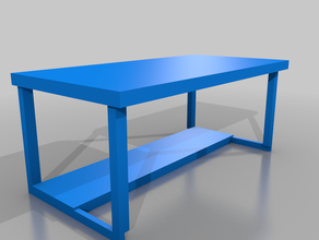 my customized fully workbench 3d print model - Mito3D