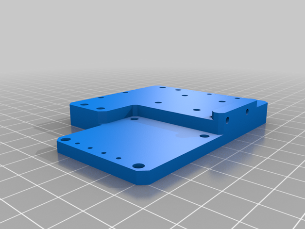 hermera y transporte - versão para impressão Impressora 3d barra hemera mandala rosa obras mandalaroseworks mrw railcore2 railcore 300 300zl 300zlt ii 3D print model - Mito3D