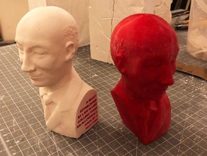 clement attlee bust politicians portrait socialism 3d print model - Mito3D