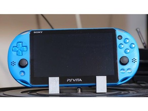 la playstation vita 2000 stand d'affichage simple slim petite le 3d print model - Mito3D