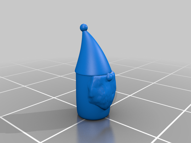 gnome bowling 3D print model - Mito3D