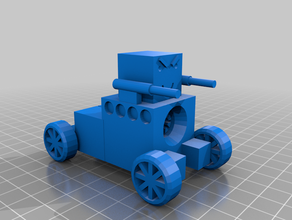baby fighter 3d print model - Mito3D