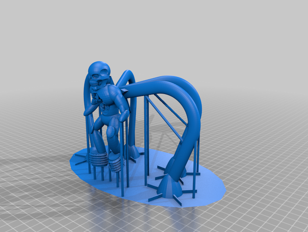 médecin cuatropus 3D print model - Mito3D