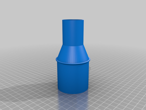 my customized vacuum hose adapter tellerschleifer auf 35 au 3d print model - Mito3D