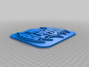blitzkid portachiavi orrore i 3d print model - Mito3D