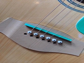 3d printed guitar acoustic pick 3d print model - Mito3D