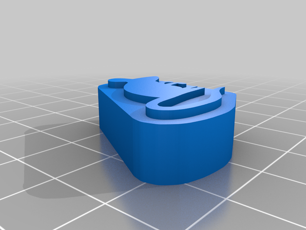rato personnalisé 3D print model - Mito3D