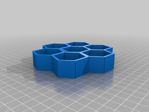honeycomb self 3d print model - Mito3D