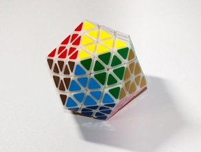 astrominx rubiks cube starminx twisty puzzle 3d print model - Mito3D