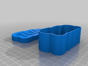 my customized text box felix 3d print model - Mito3D