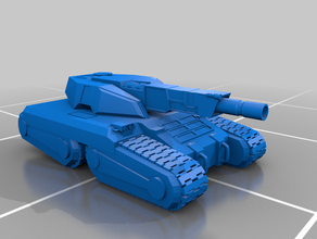 predator tank güncellendi c&c scifi 3d print model - Mito3D