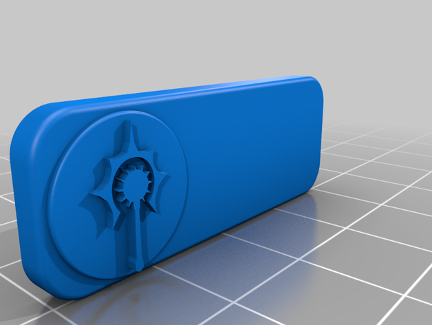cleric nameplate 3D print model - Mito3D