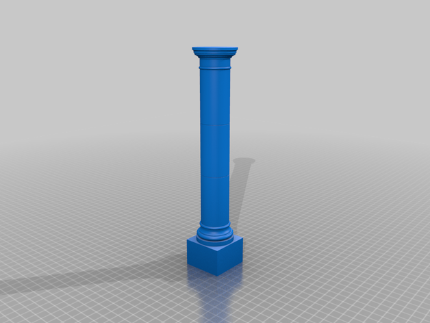 mas standard column pillar stone 3D print model - Mito3D